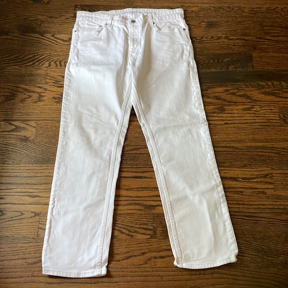 Jeans Calvin Klein White Jeans Poshmark